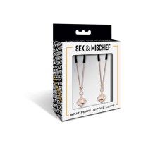 S&M Brat Pearl Nipple Clips 